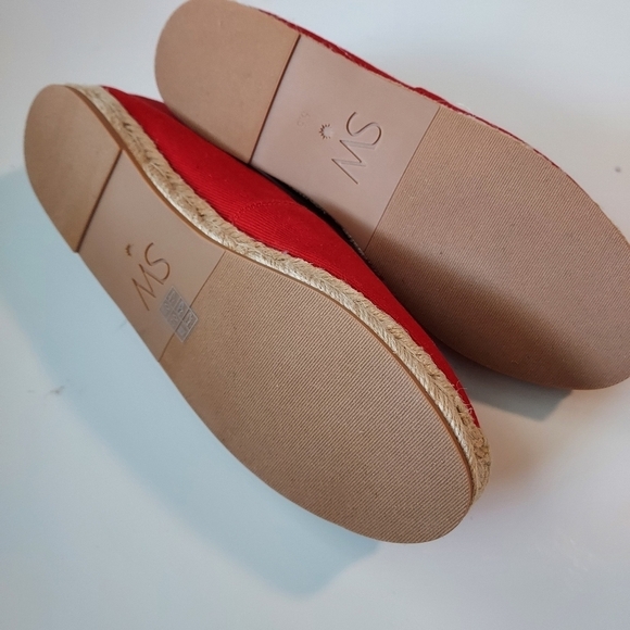 Stuart Weitzman Mykonous Cotton Gabardine Espadrille Slip On shoes - Picture 3 of 9